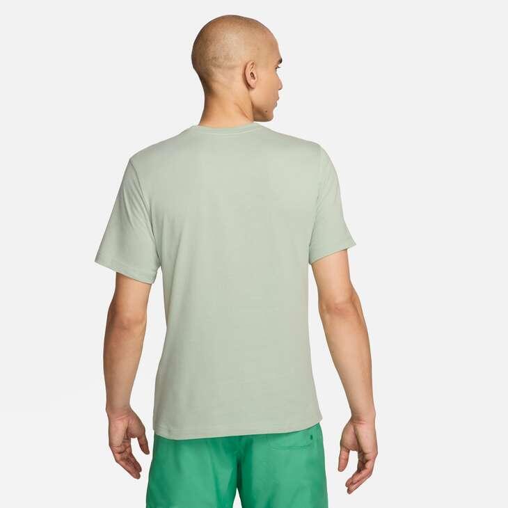 T-shirt uomo nike verde 2/4