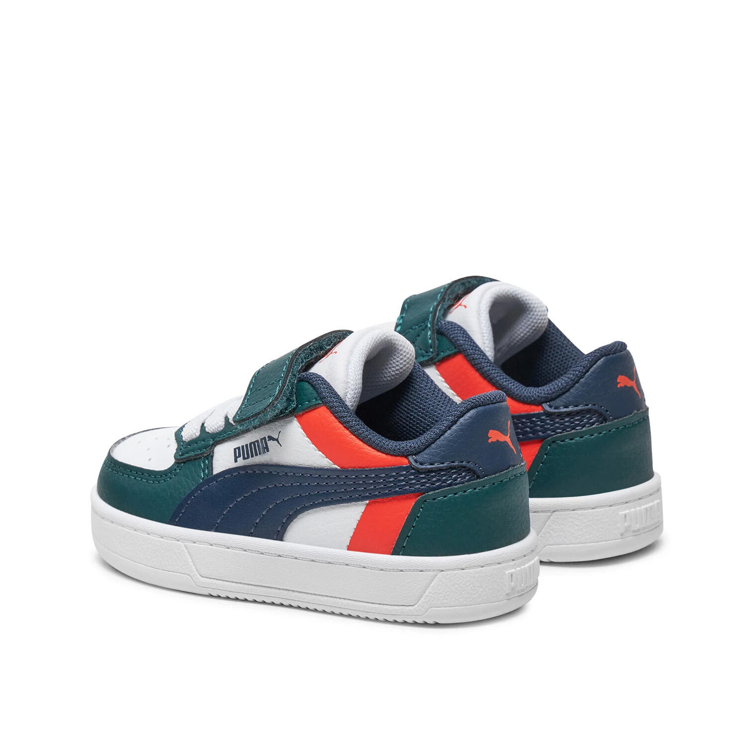 Sneaker Bambino   Caven 2.0 block bco/verde/blu 394463-09 3/5