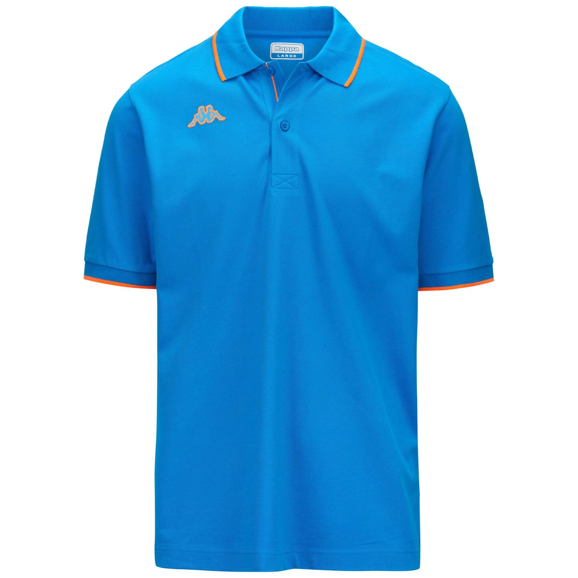 blu / turchese / arancione fluo