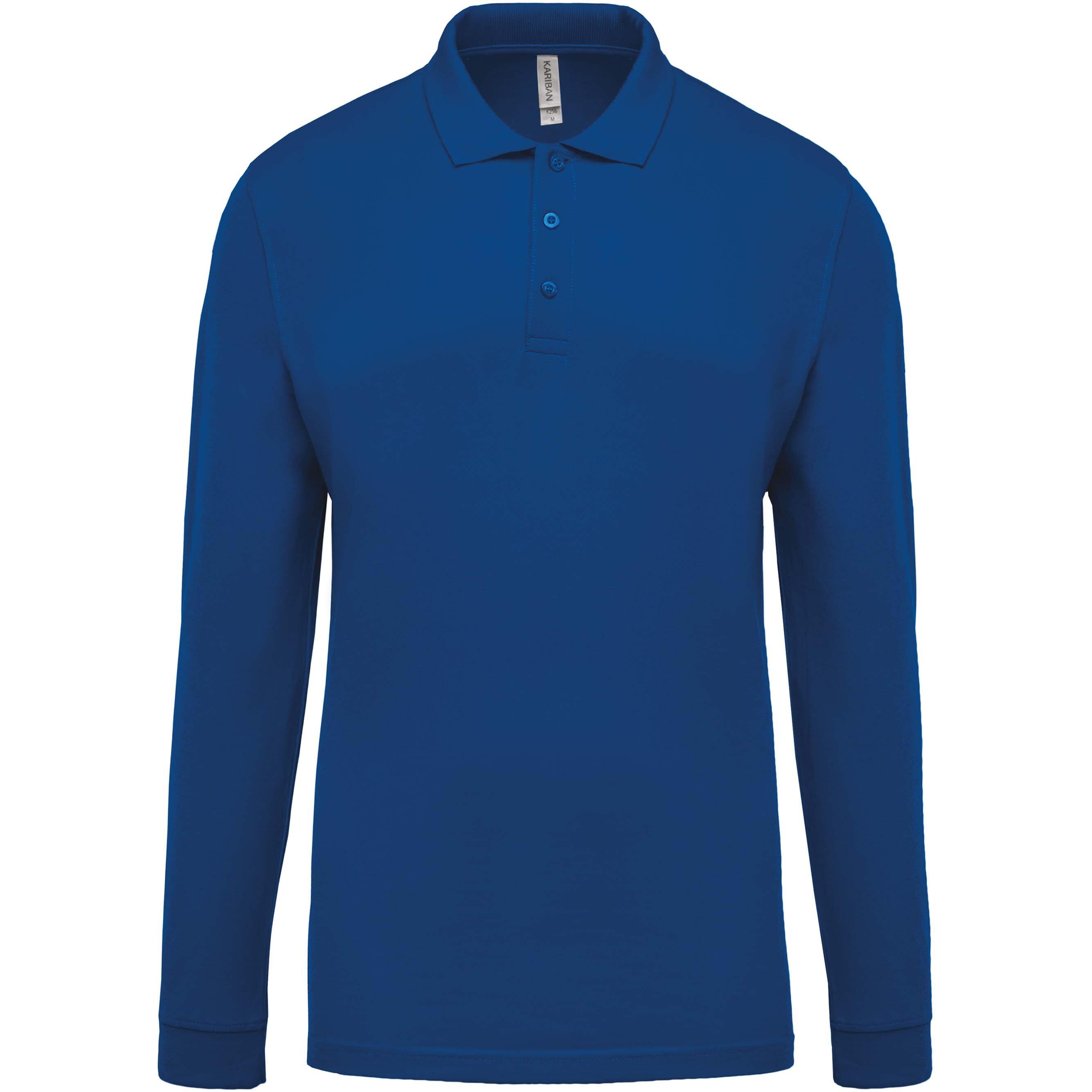 Polo Kariban Polo Manche Longue Col Mao Homme Polo Kariban Polo Manche Longue Col Mao Homme Chemise Chinoise Homme Col Mao  Chemise Col Mao