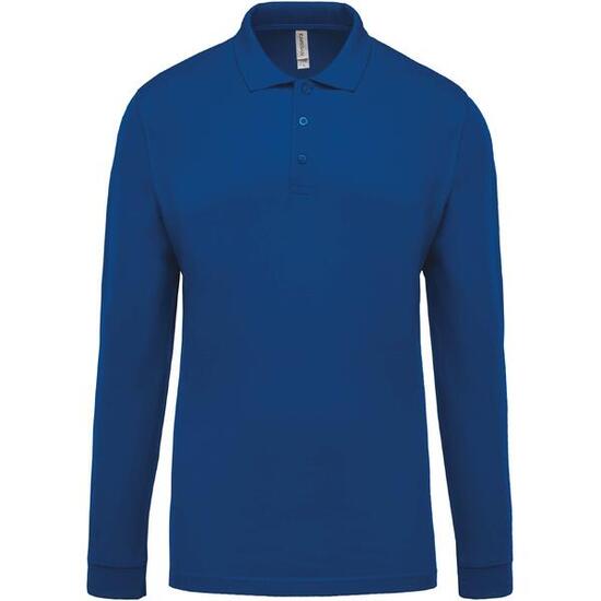 Polo manches longues Kariban Piqué