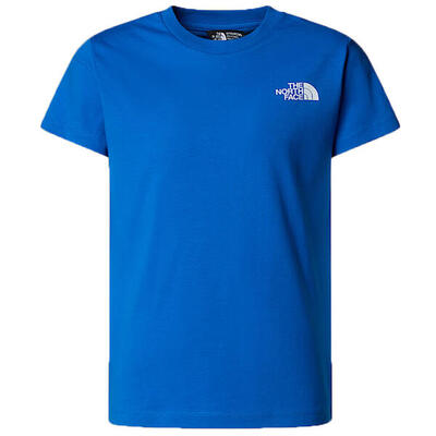 The north face redbox t-shirt jongens 176 blauw