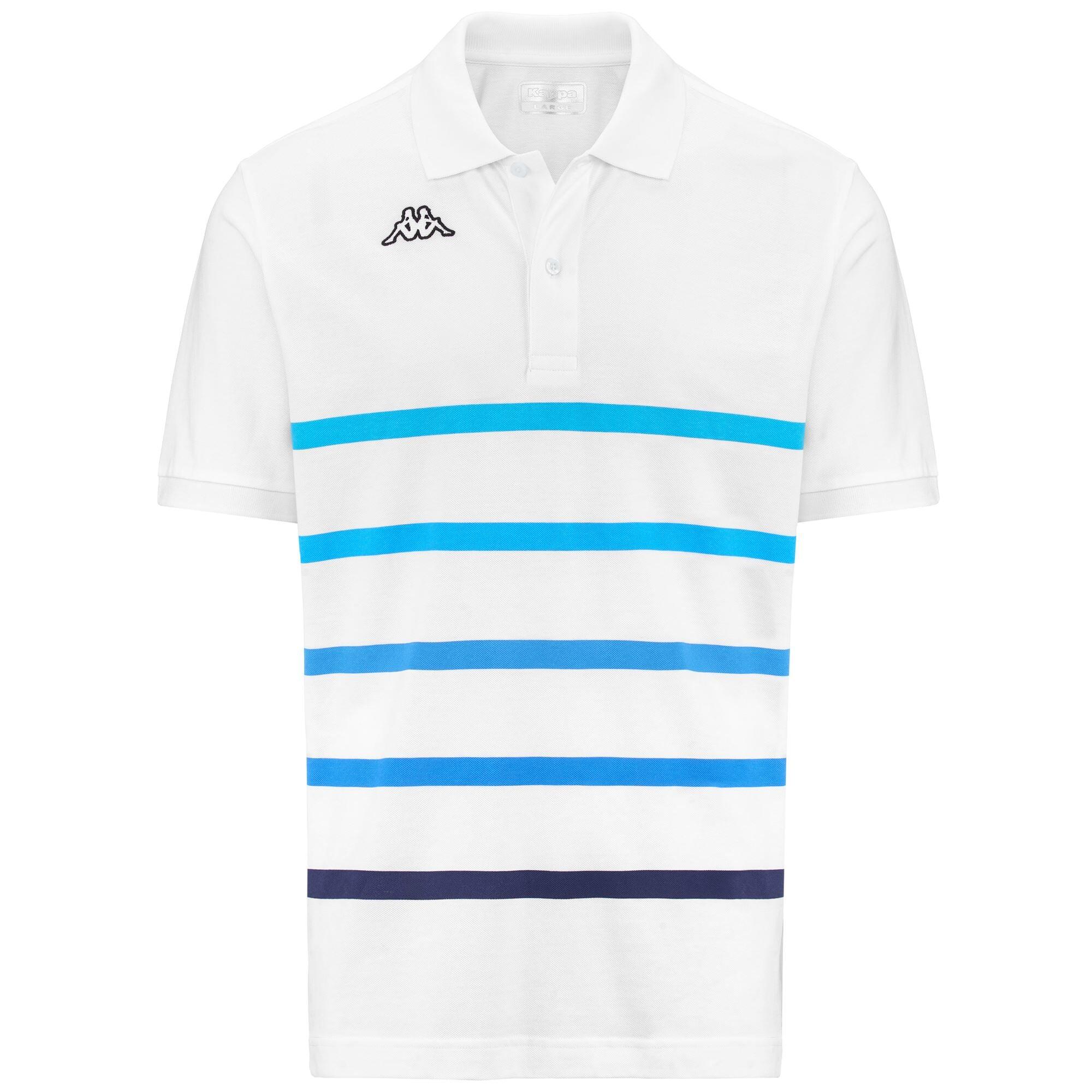 Polo pour homme blanc pour sportif 1/7