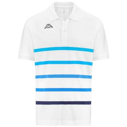 Polo pour homme blanc pour sportif