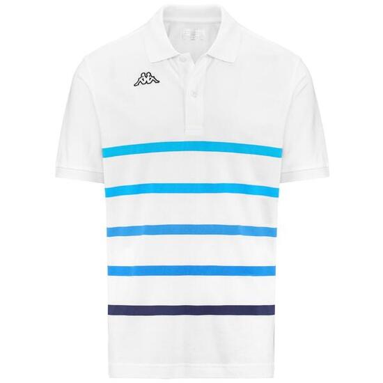Polo pour homme blanc pour sportif