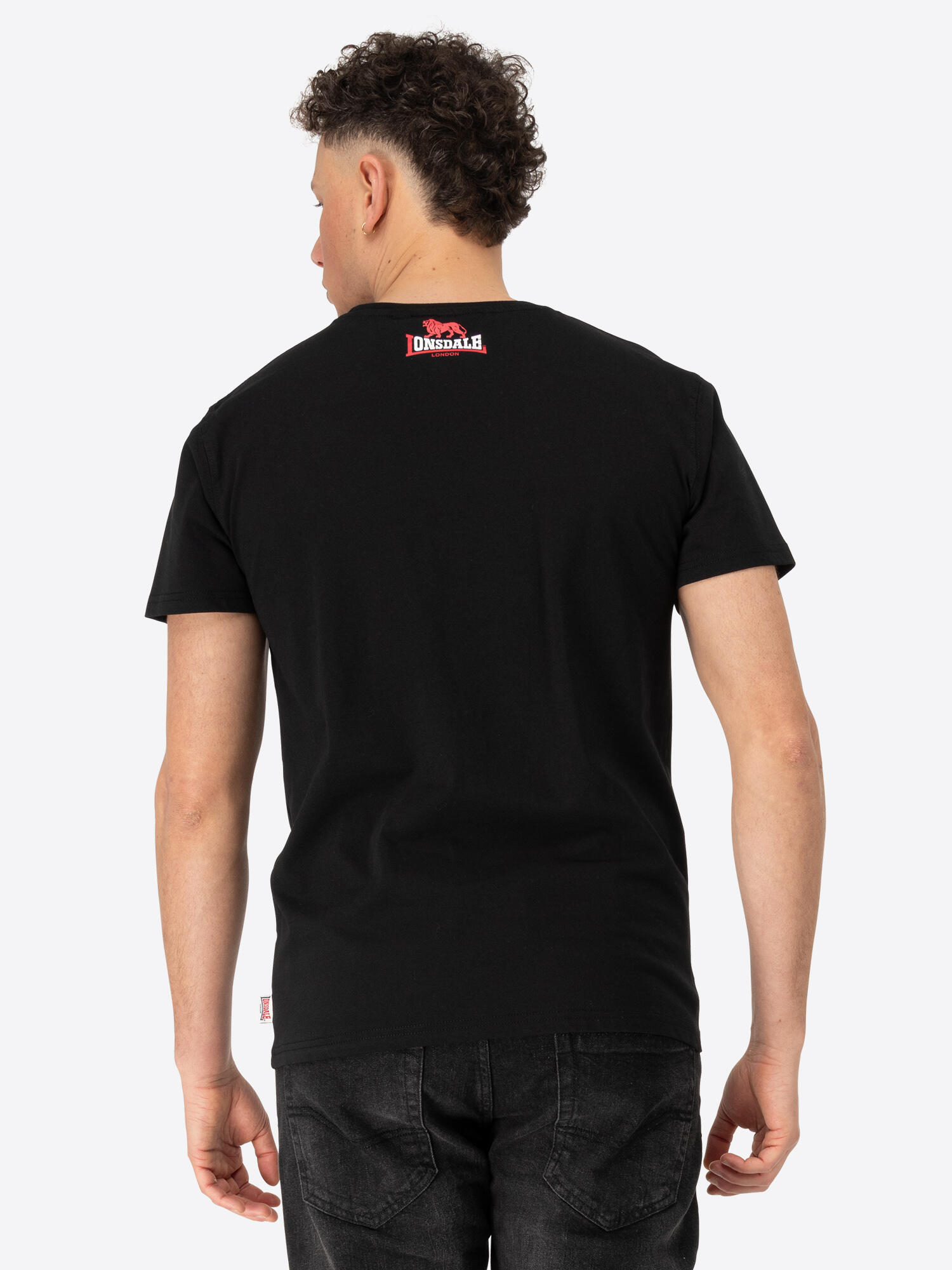 LONSDALE Heren-T-shirt normale pasvorm ERVAN 5/6