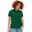 Casual Classic Polo Femme (Vert Forêt)