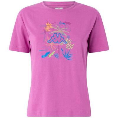 T shirt maglietta da donna in cotone bianco da sportivo