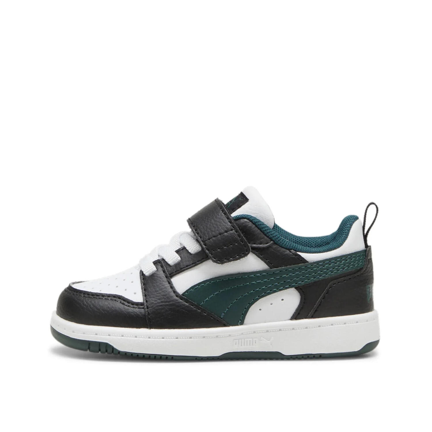 Puma - Rebound v6 lo bco/noir/vert 397420-15 3/3