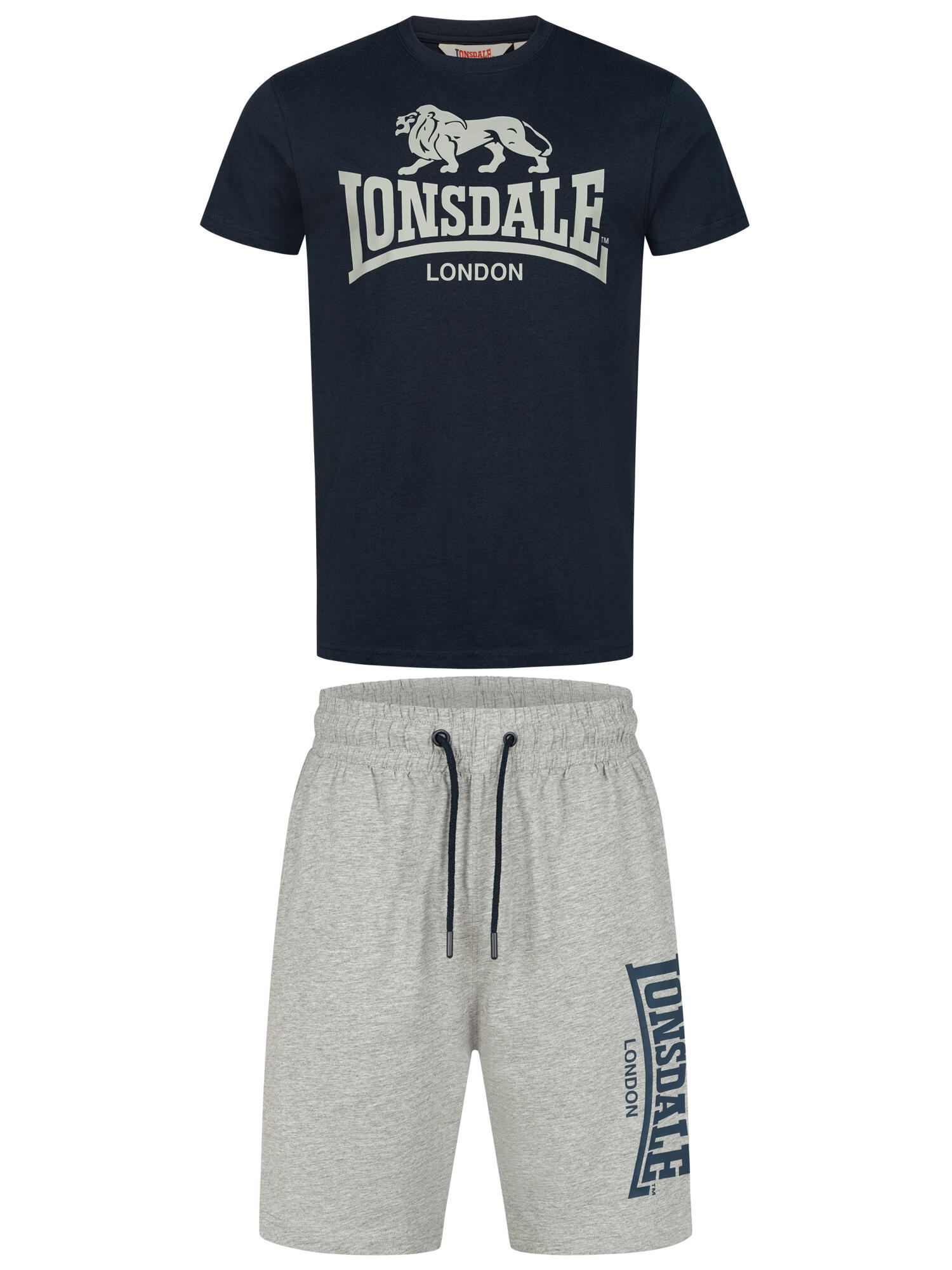 Ensemble t-shirt & shorts Lonsdale Mair 2/7