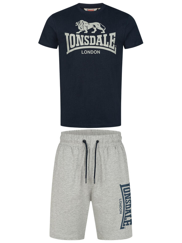 Zestaw t-shirt i szorty Lonsdale Mair
