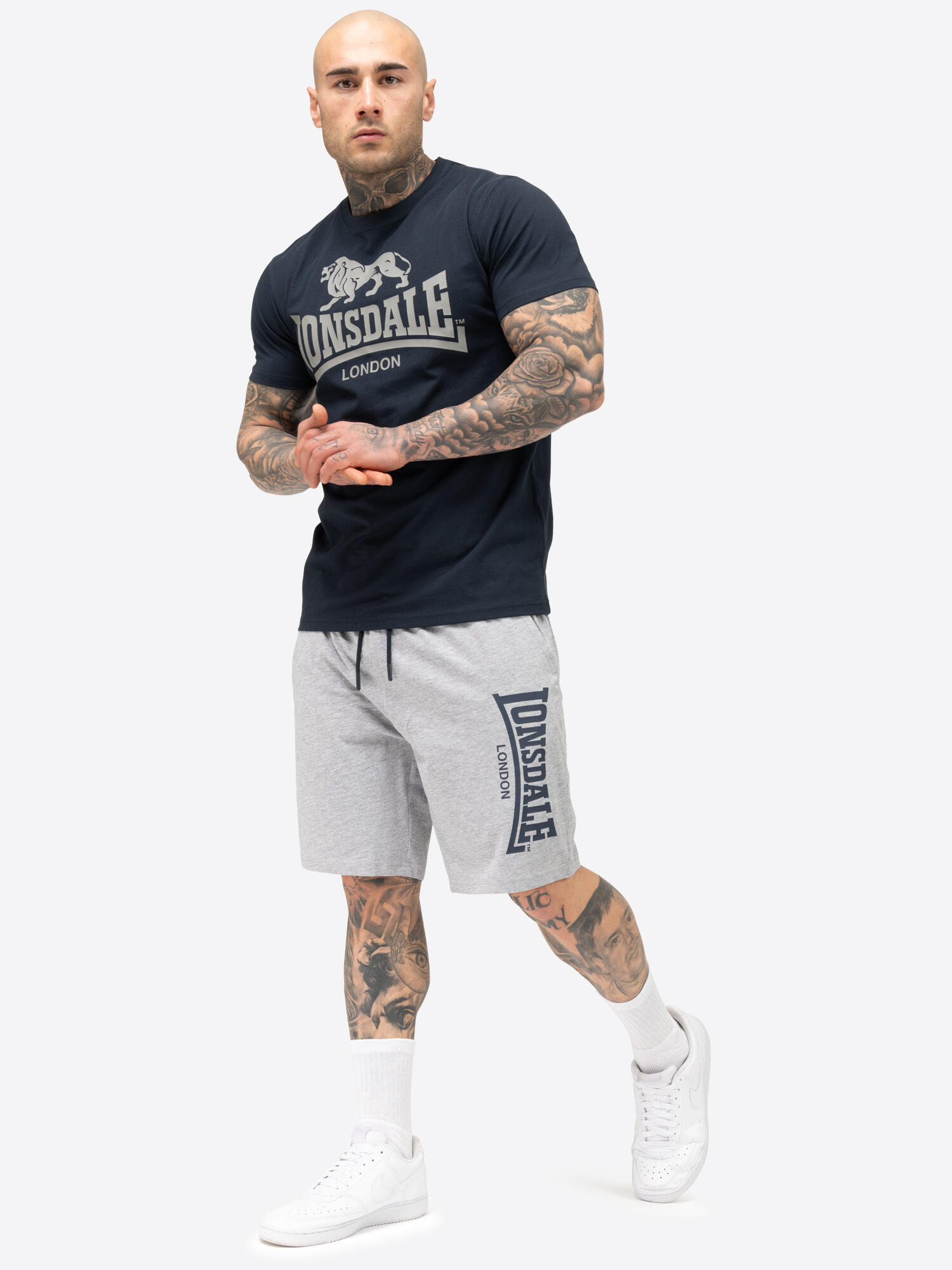 Conjunto de t-shirt e calções Lonsdale Mair 4/7