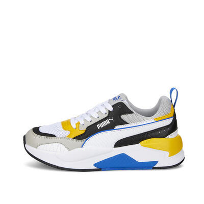 Puma - X-ray 2 cuadrado bco/amarillo 374190-21