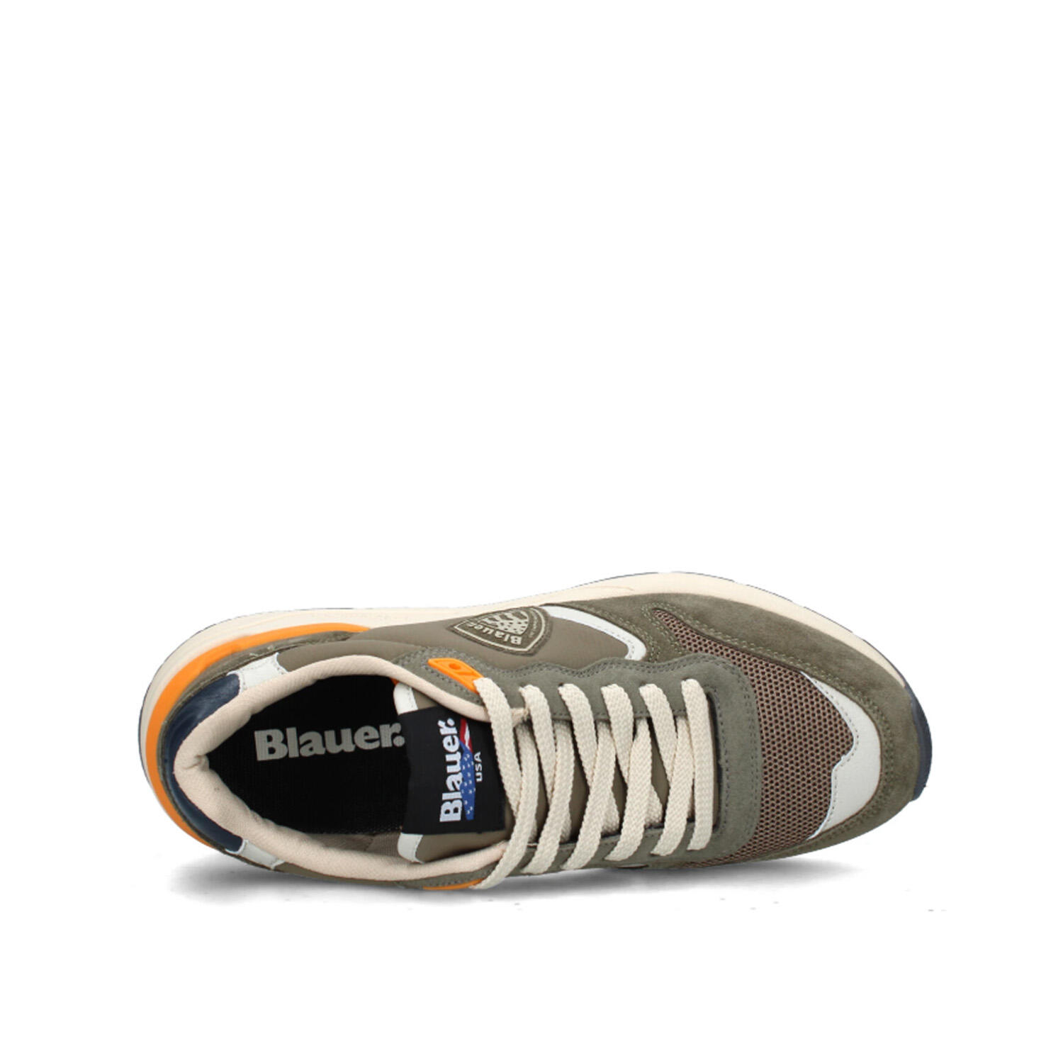 Blauer - Zapatilla S5RAY02 verde/beige 2/3