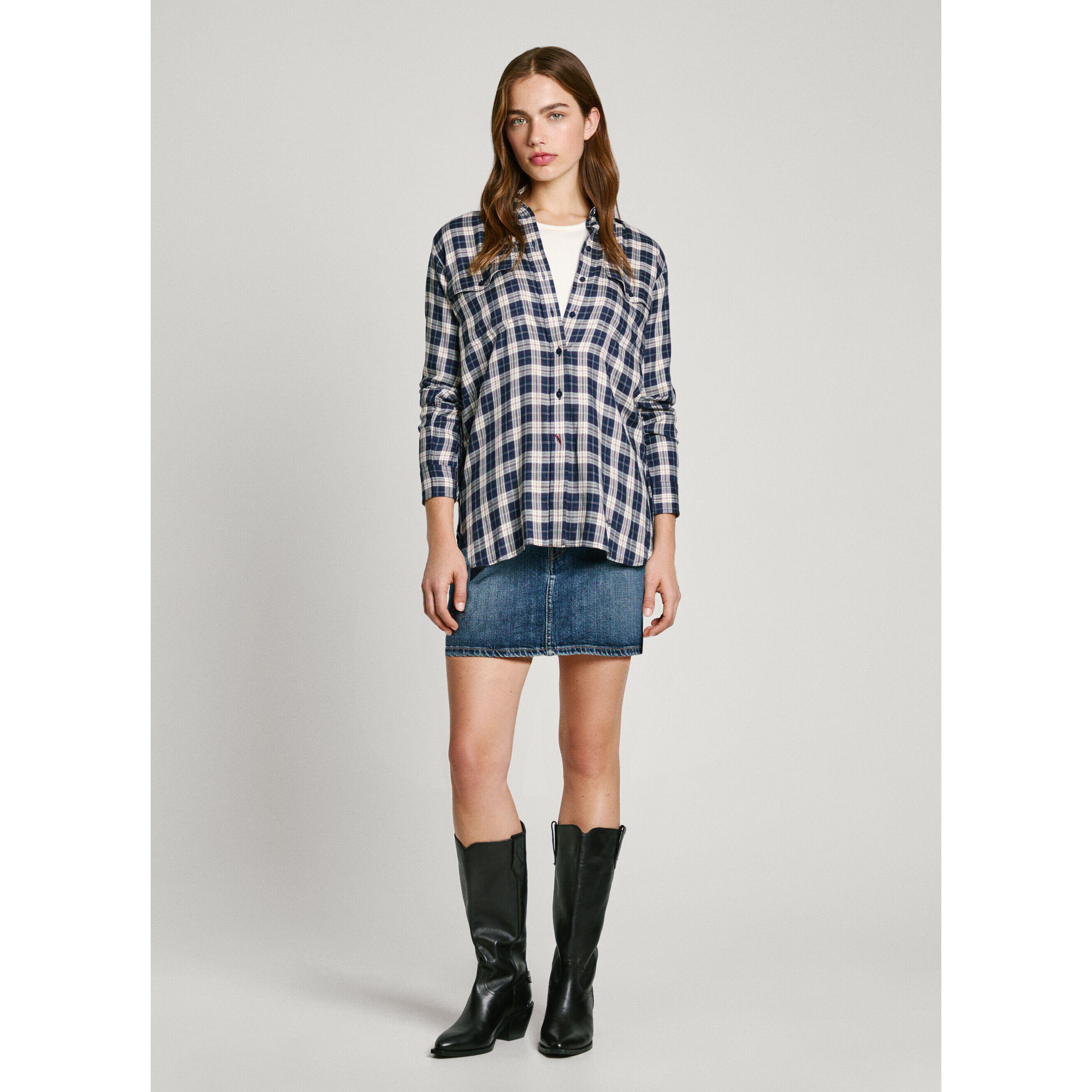 Camisa de mulher Pepe Jeans Polivia 2/7