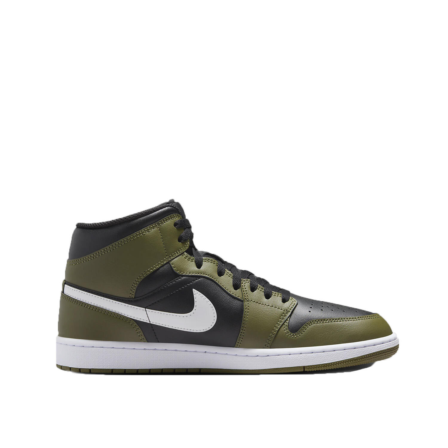 Sneaker Uomo   Air jordan 1 mid verde/nero DQ8426-092 2/5