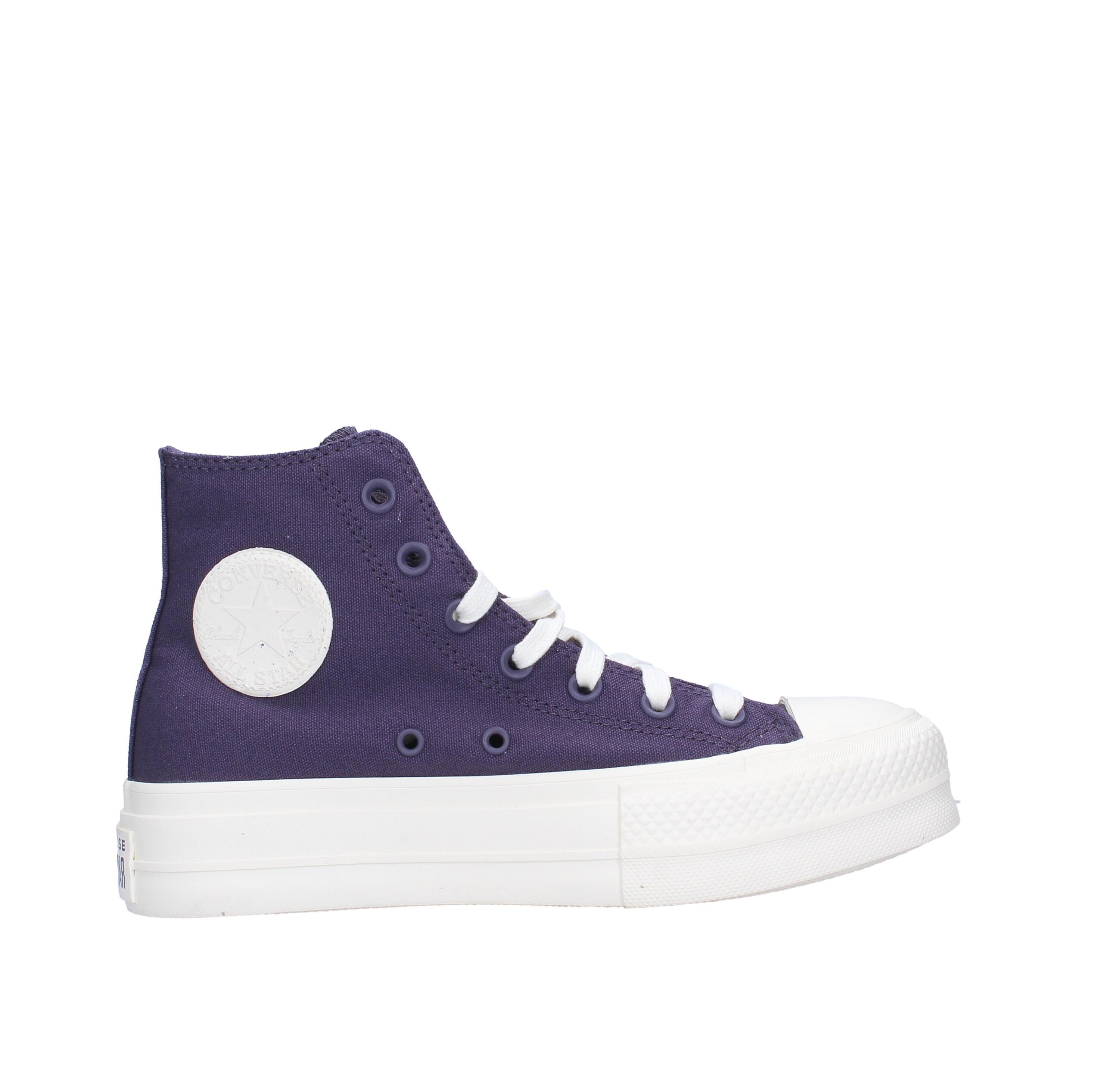 Chaussures Converse Taylor All Star Lift Violette 3/4