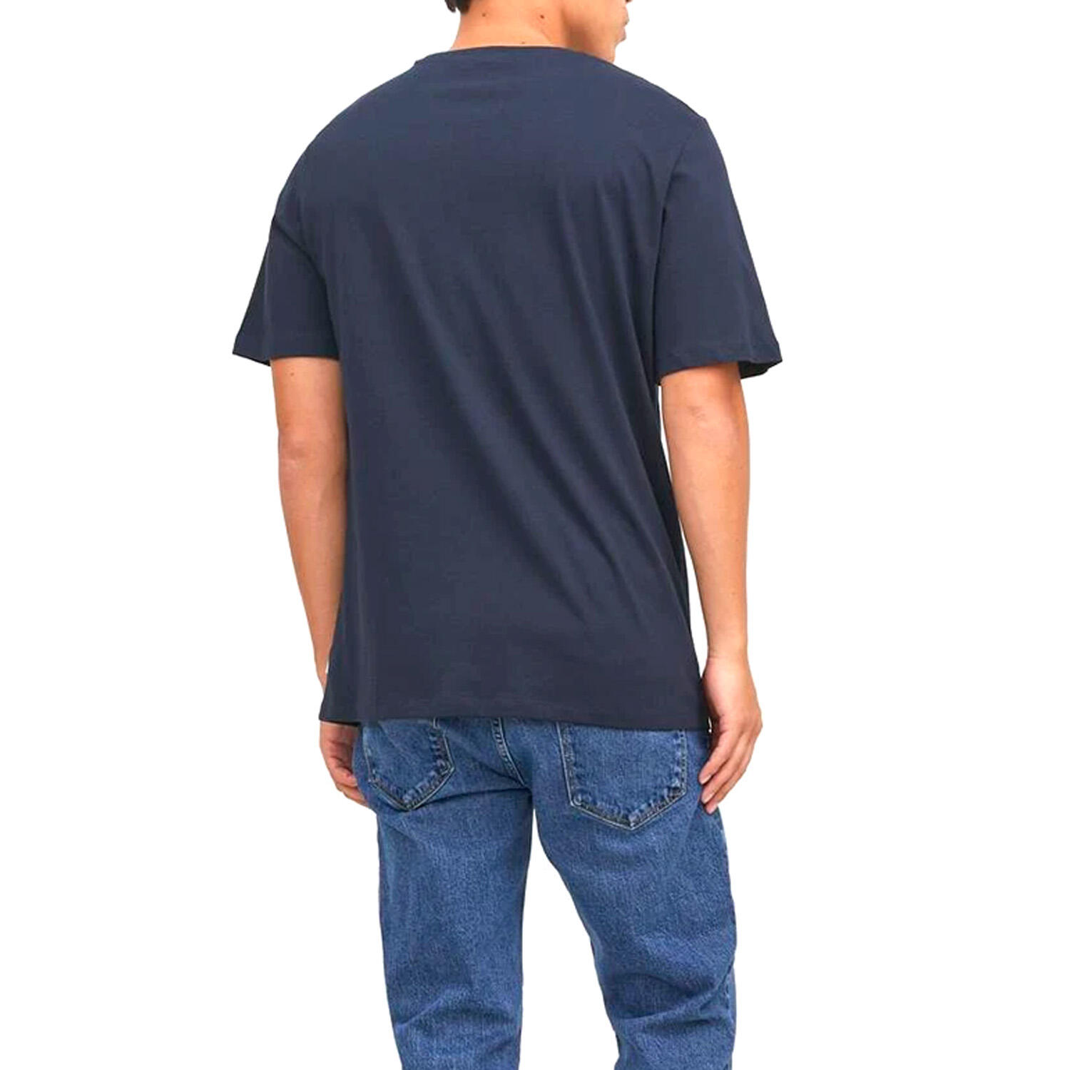 T-shirt uomo  blu 2/3