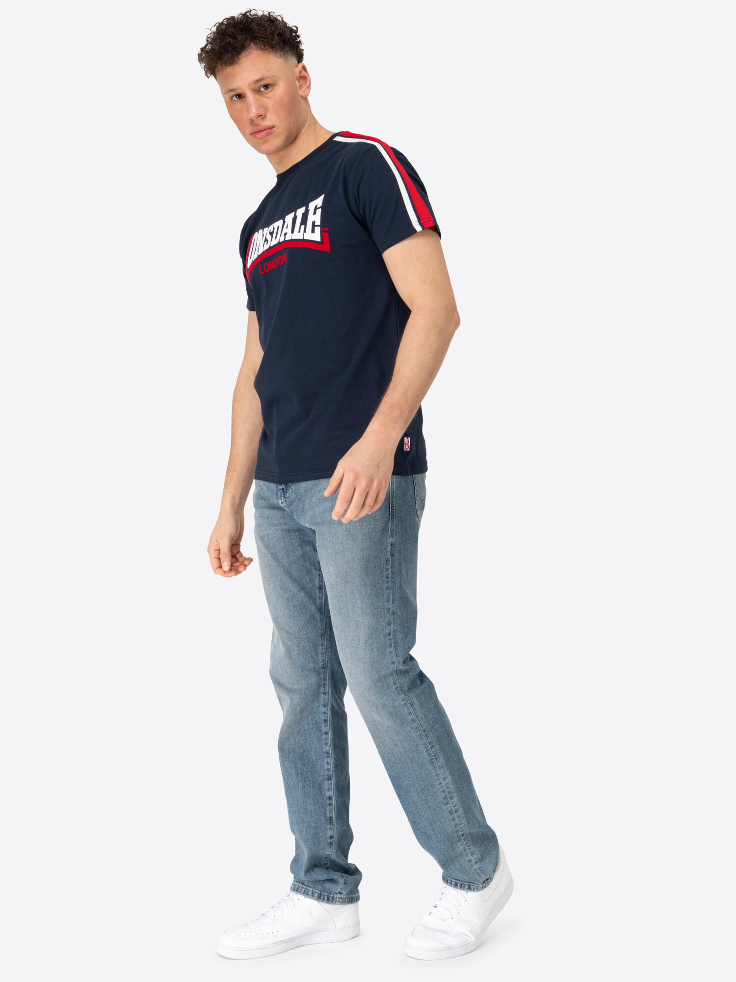 LONSDALE Herren T-Shirt normale Passform MERRYN 3/6