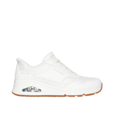 Sneakers skechers model uno kleur wit