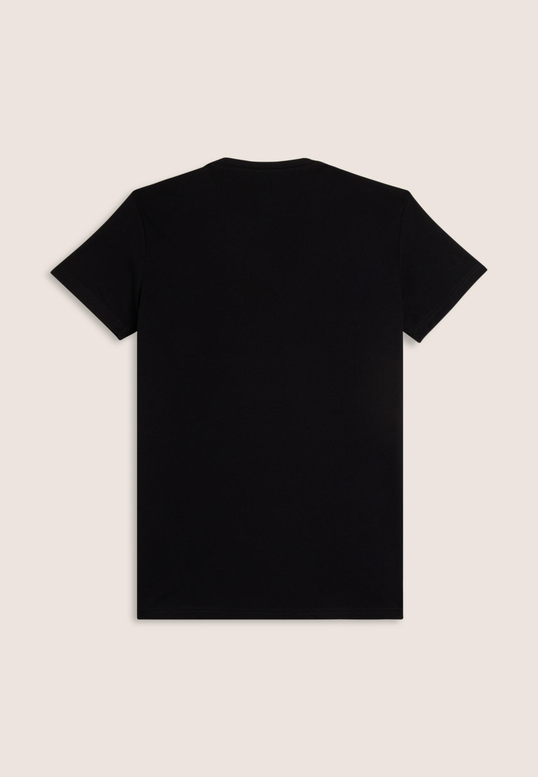 T-shirt Uomo con Banda a Contrasto e Logo FREDDY 2/3
