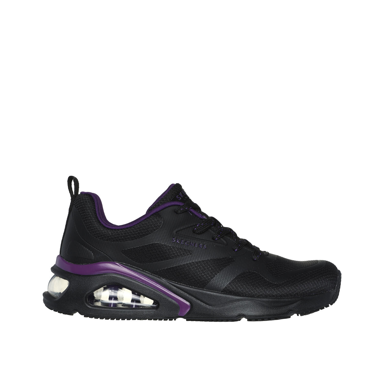 Sneaker Donna   Tres-ait uno nero/viola 177421 BBK 1/2