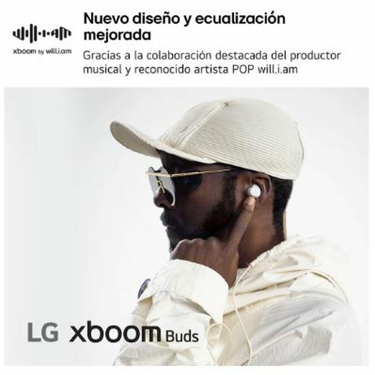 Bluetooth hoofdtelefoon LG BUDS.AEUSLWH Wit 2/2