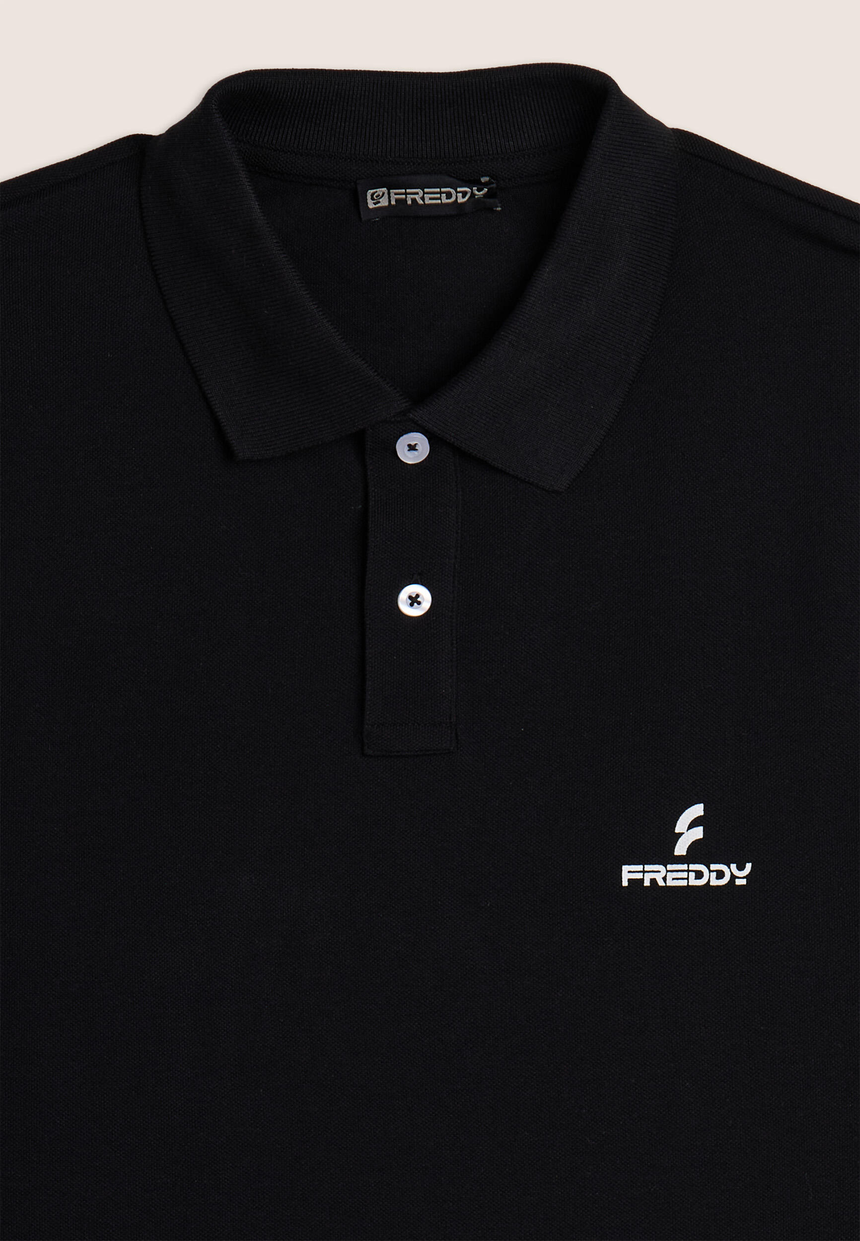 Polo pour hommes en tissu piqué 100 % coton avec logo 3/3