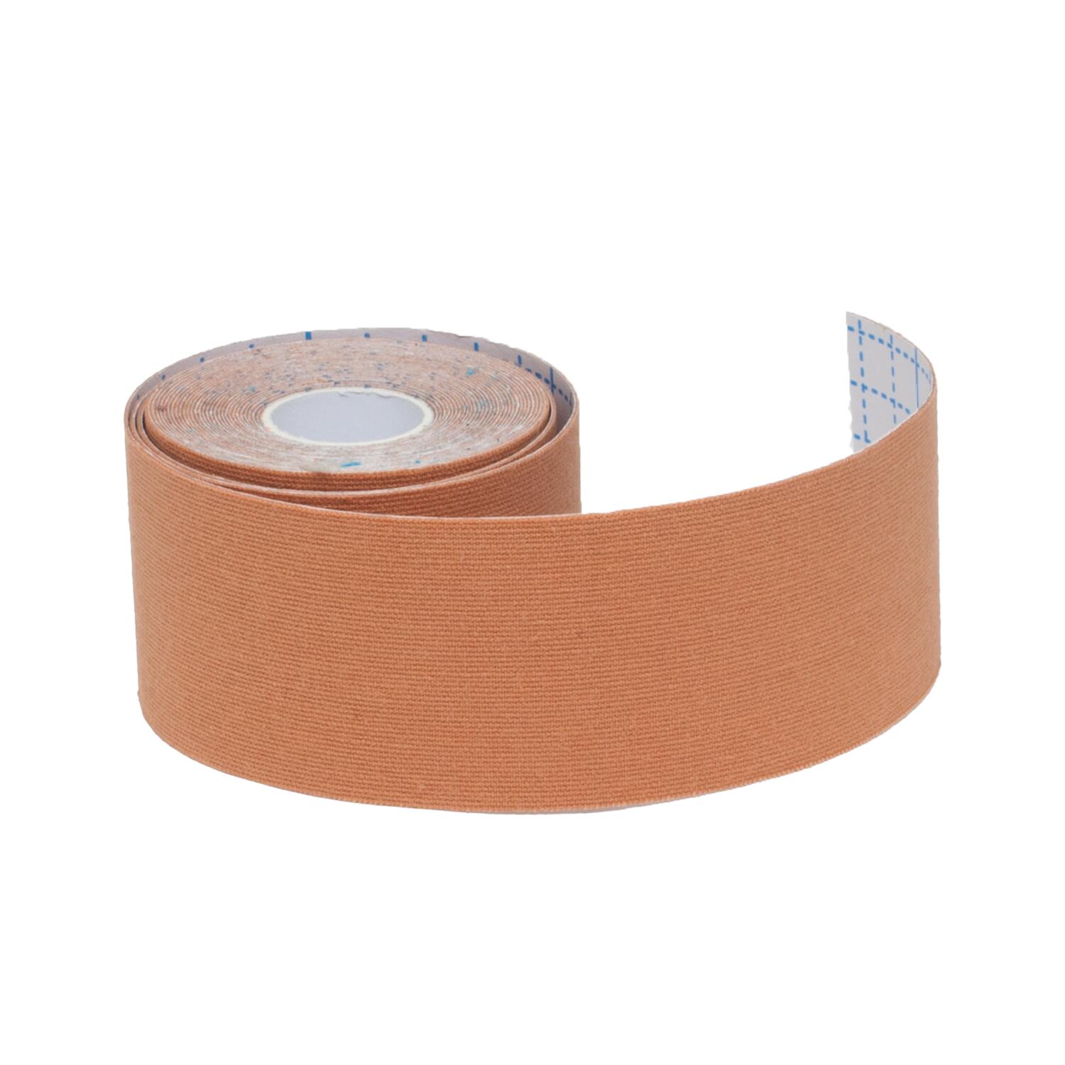 FOCUS FITNESS Kinesiotape - Sport tape - 5 m x 5 cm - Beige