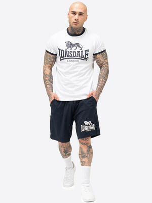Lonsdale heren t-shirt & shortset regular fit mijn