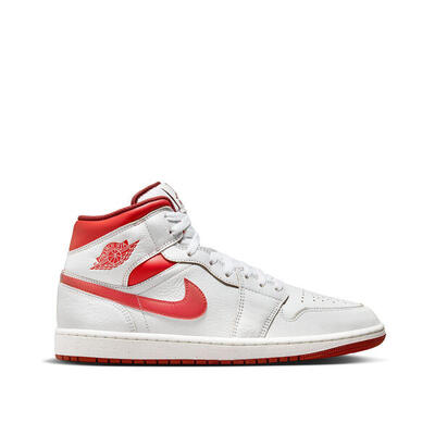 Nike - Air jordan 1 mid bco/rojo FJ3458-160