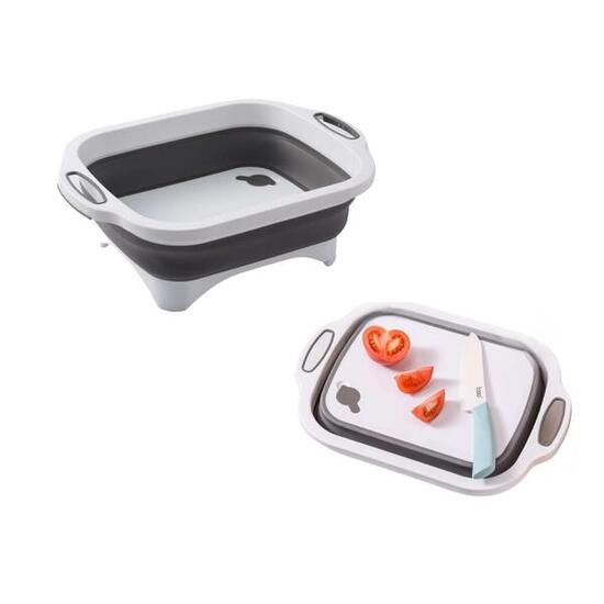 2 in 1 – Lavello Pieghevole + Tagliere Inuitz