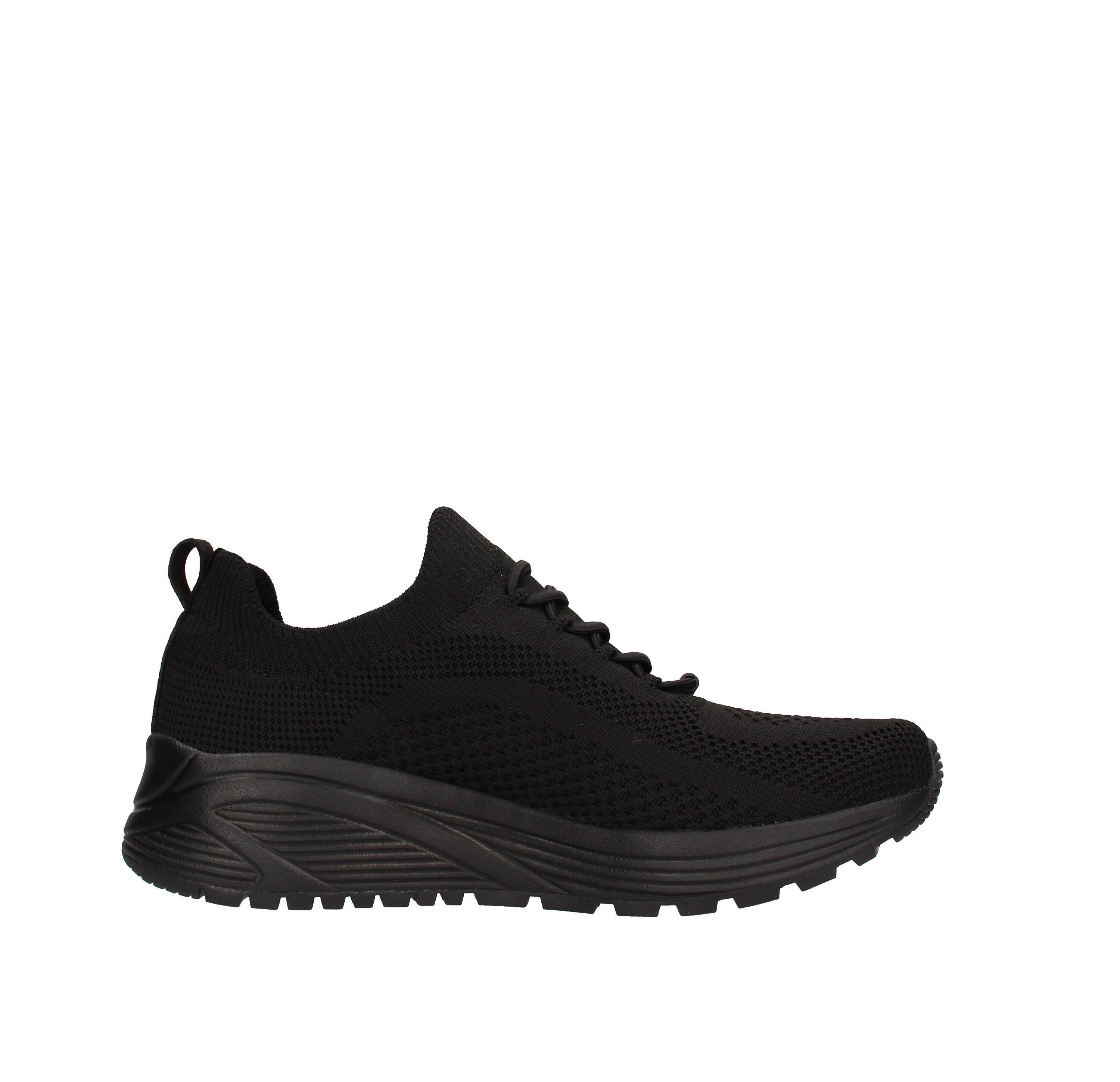 Sneaker Donna   Bobs sparrow nero 117027 BBK 3/4