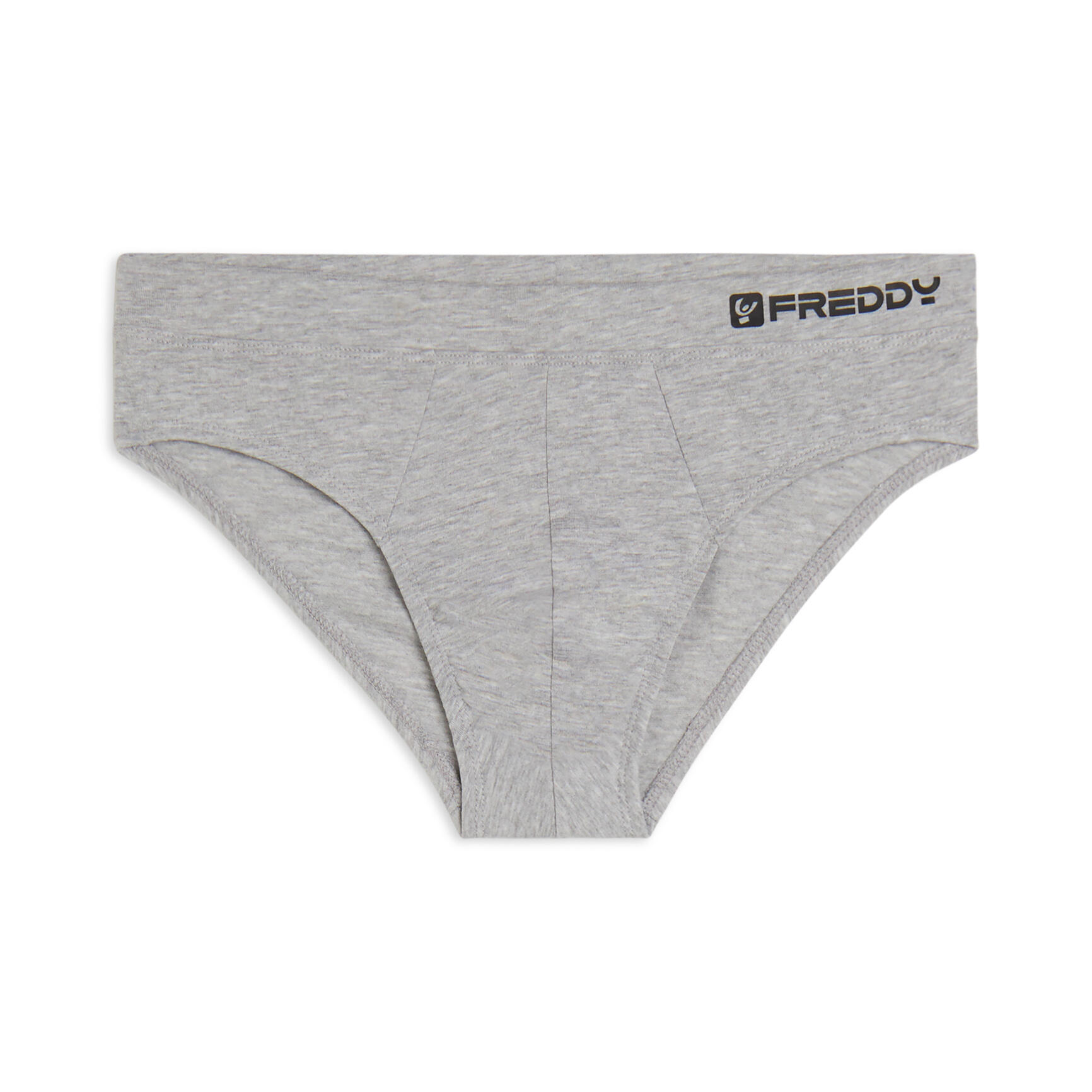 Freddy - Slip Pour Hommes Classique Avec Élastique Interne Et Logo - Culotte - Gris - 52 2xl - Decathlon