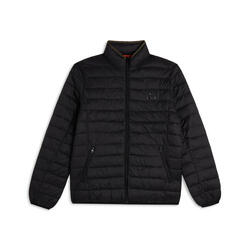 Veste rembourrée pour hommes avec col montant et fermeture à glissière