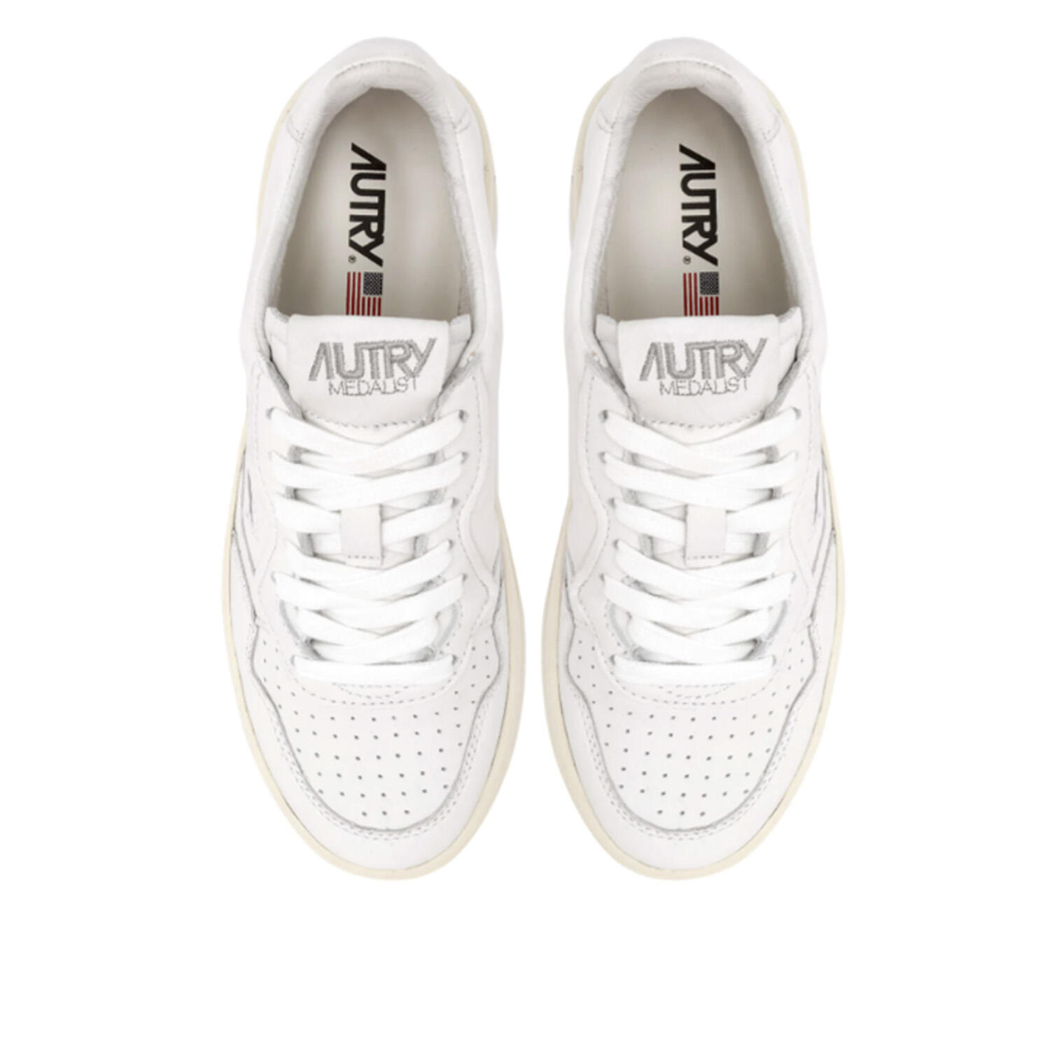 Sneaker Donna   Sneaker bianco AULW-GG04 2/3