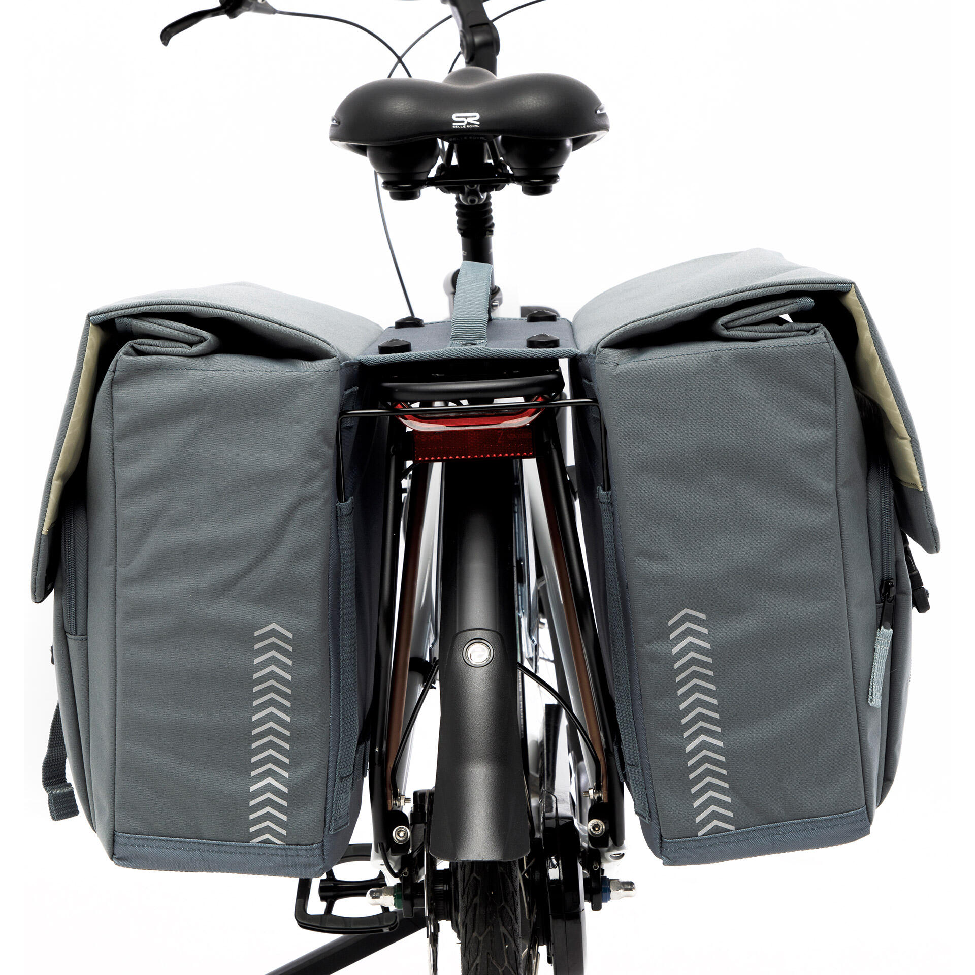Fahrrad- Gepäckträgertasche Tulum MIK ,  grau 4/6