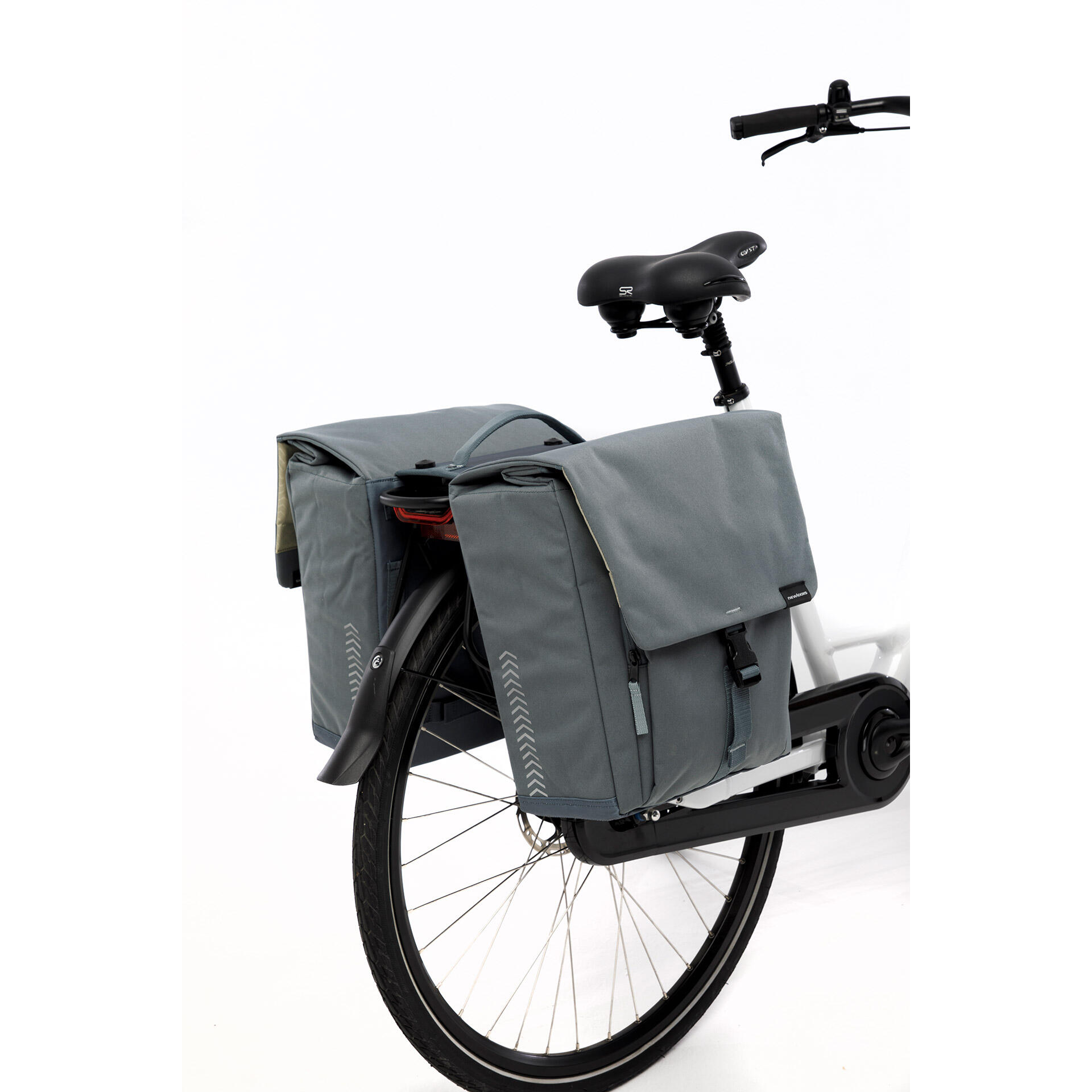 Fahrrad- Gepäckträgertasche Tulum MIK ,  grau 5/6