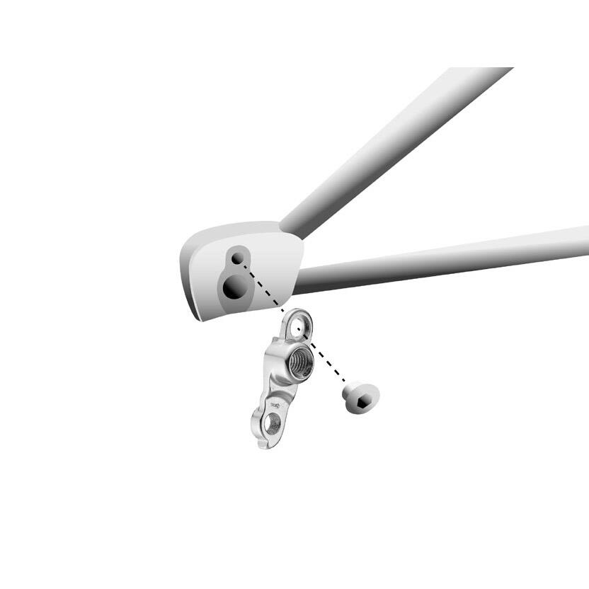 Forcellino del deragliatore Marwi GH-087 5/6