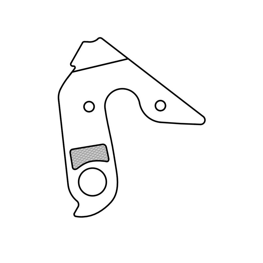 Forcellino del deragliatore Marwi GH-248 KTM 5/6