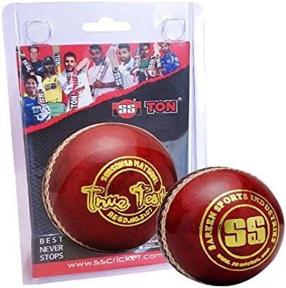 SS True Test Cricketball (Rot, 1er-Pack) | Wasserfester Lederball