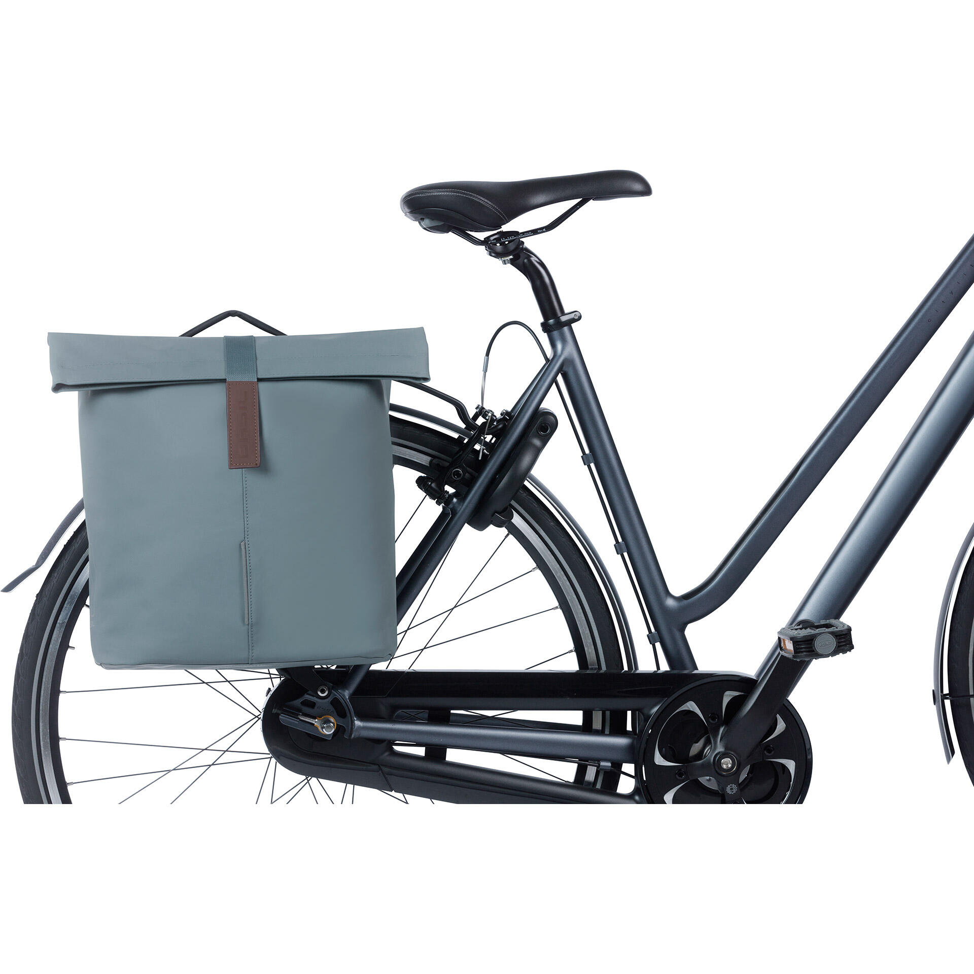 Sacoche double « City Double Pannier Bag MIK 2.0 », bleu graphite 5/6