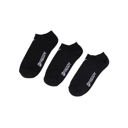 Pack de 3 socquettes femme en coton mélangé