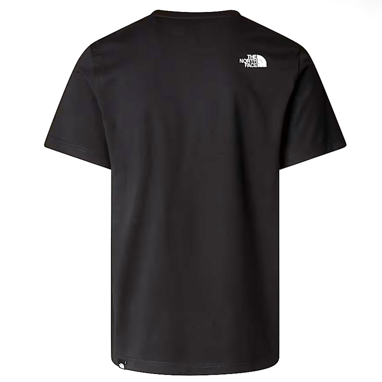 The north face - M ss easy tee tnf preto NF0A8A6CJK3 2/3