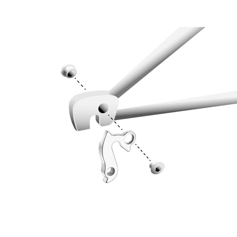 Gancio del deragliatore posteriore destro Union gh-145 5/6