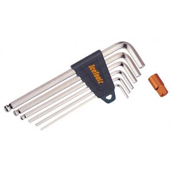 IceToolz 36Q1 Zestaw kluczy imbusowych 6 szt. 2–8 mm
