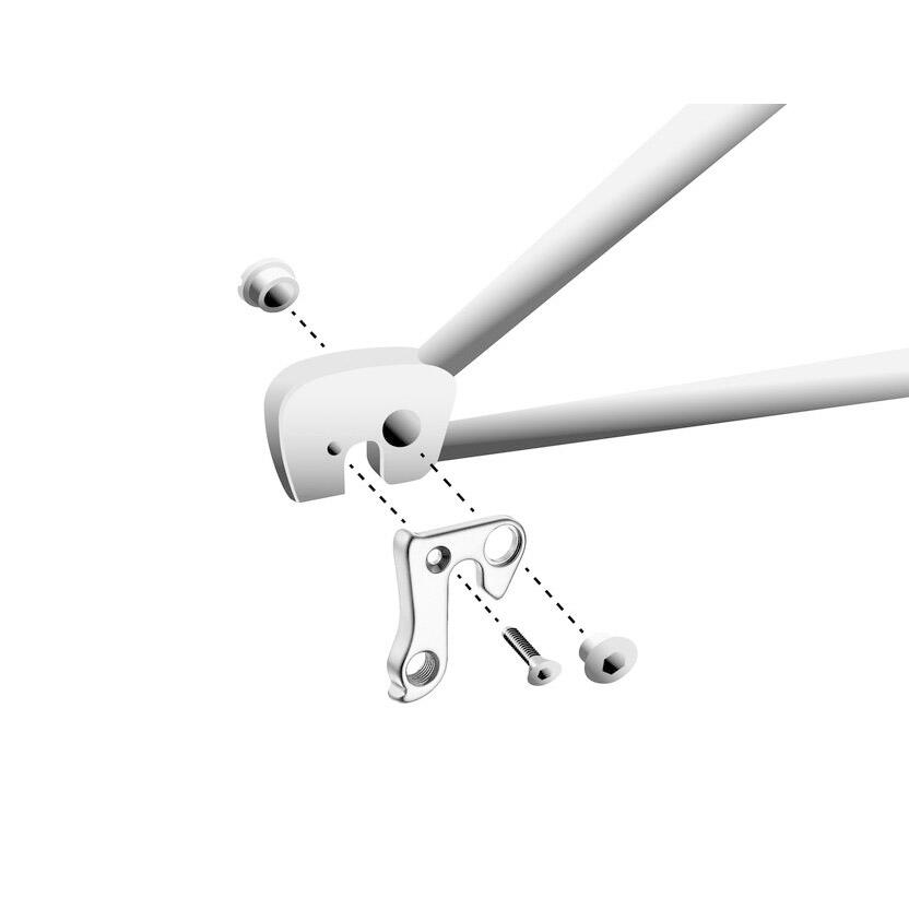 Rechtes hinteres Ausfallende Union gh-128 5/5