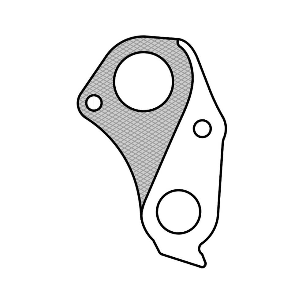 Wieszak przerzutki UNION GH-235 Giant 4/6