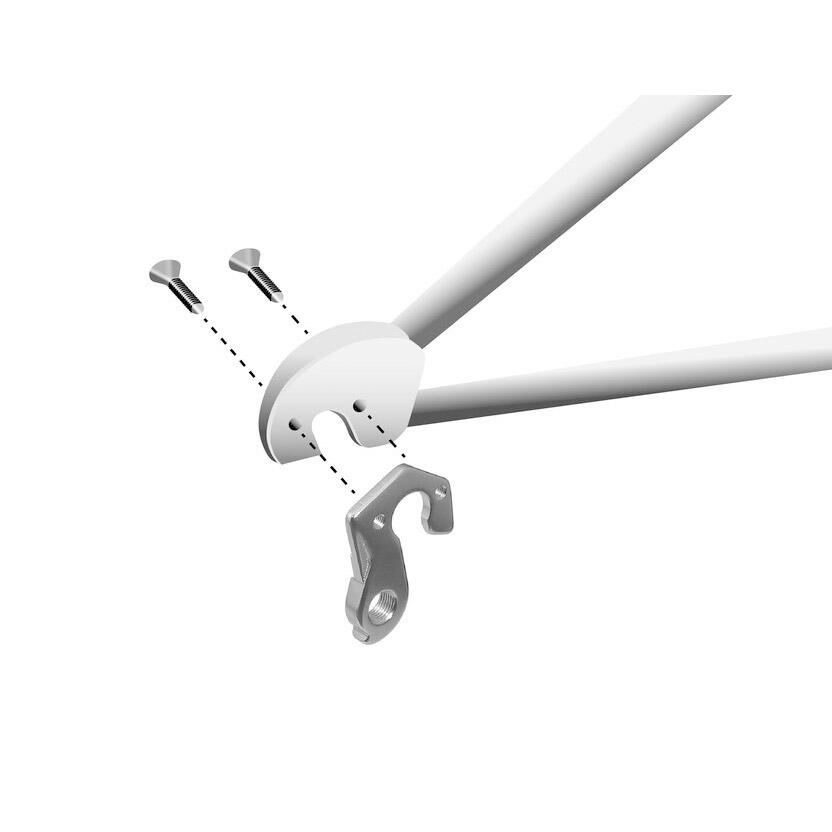 Gancio del deragliatore posteriore destro Union gh-063 5/6