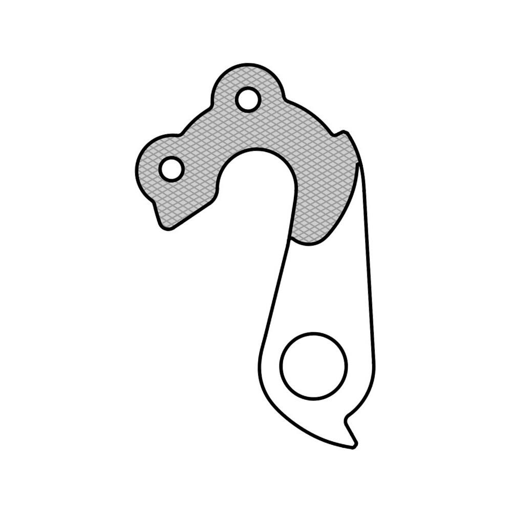Patte de dérailleur gh-246 ktm 4/6